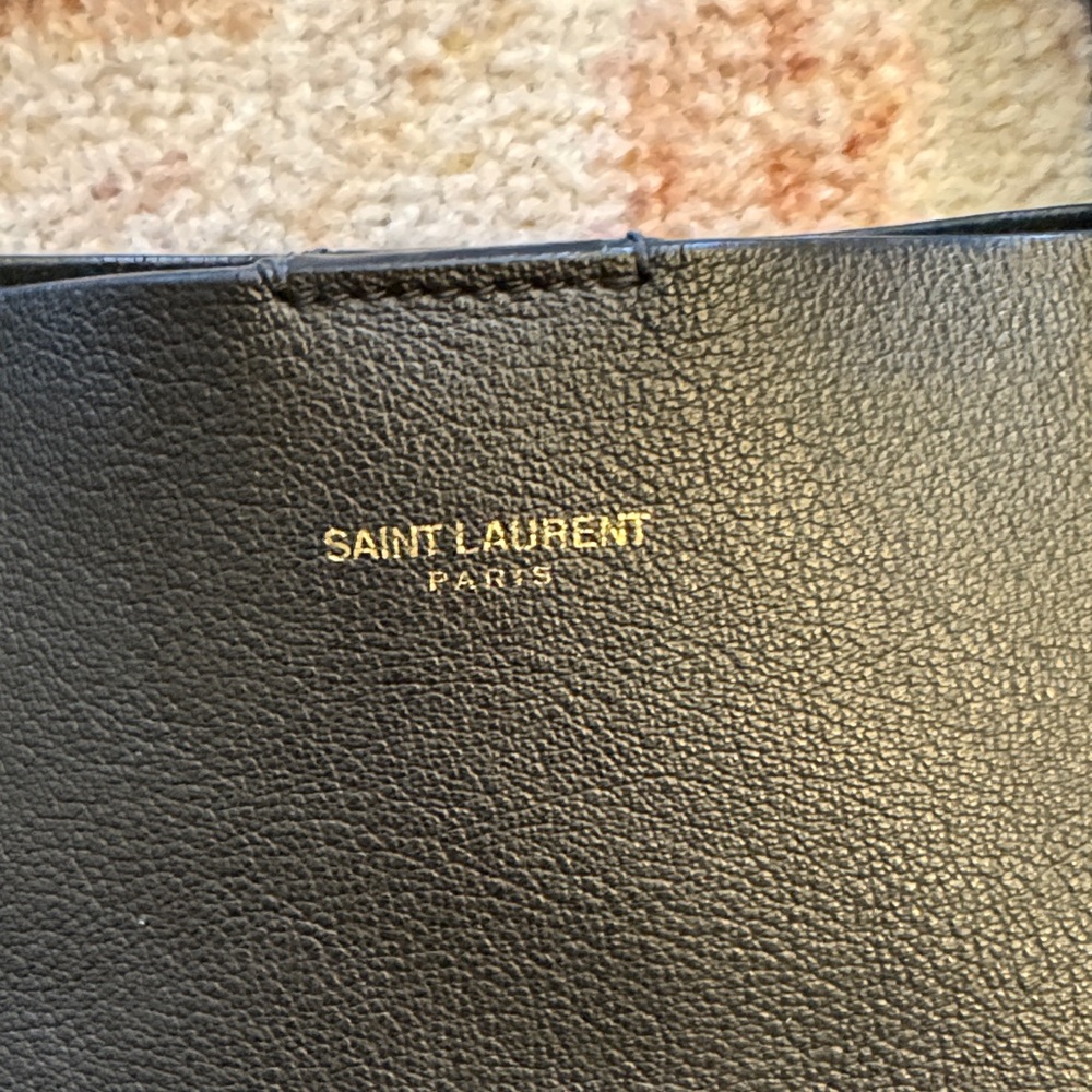 Saint Laurent Black Tote Bag - Picture 2 of 16